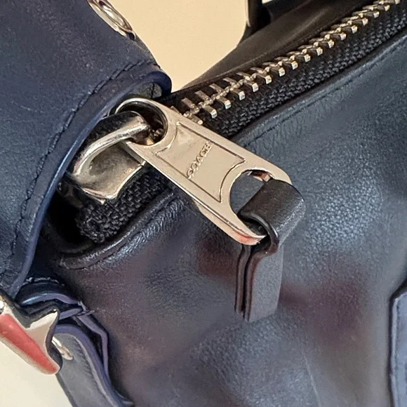 Coach Legacy Color Block Tote Bag - Picture 3 of 13